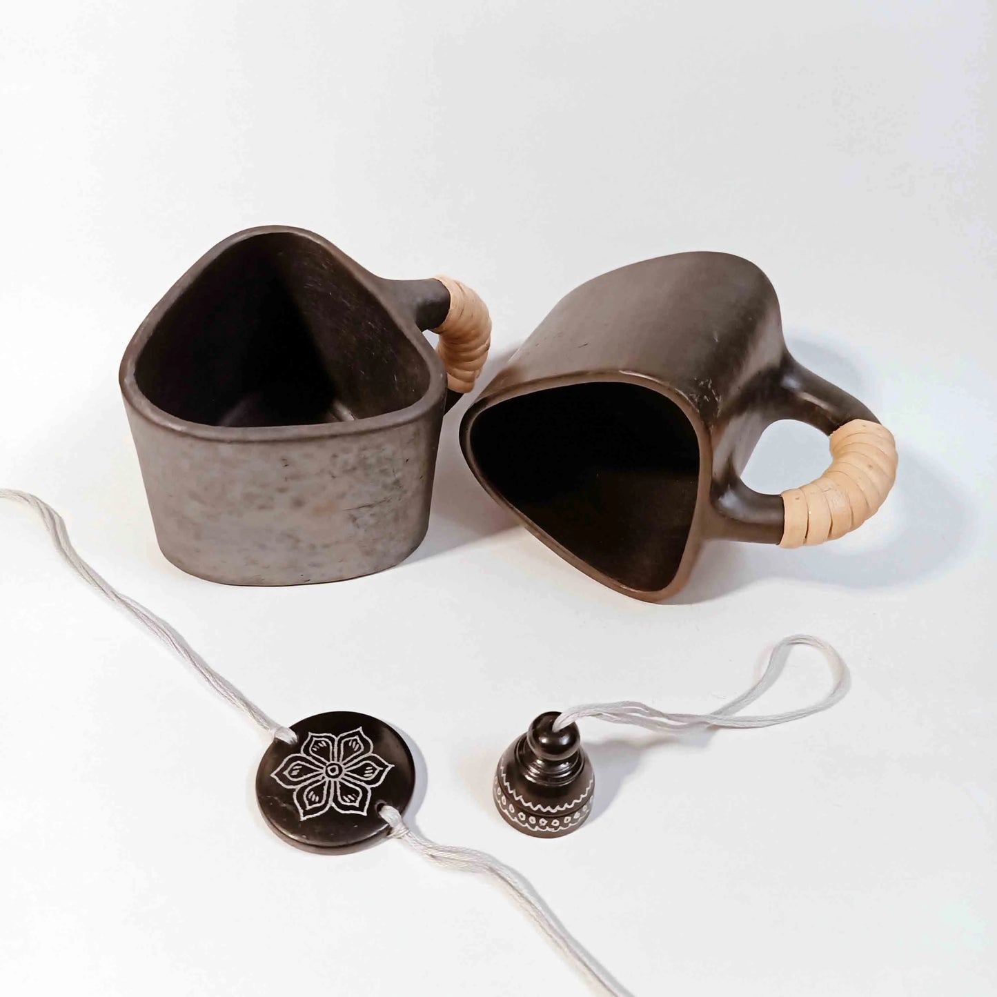 Black Pottery Bhai-Bhabhi Rakhi Gift Hamper