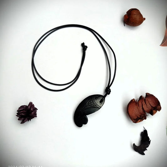 Terracotta pendant 05 Matsya