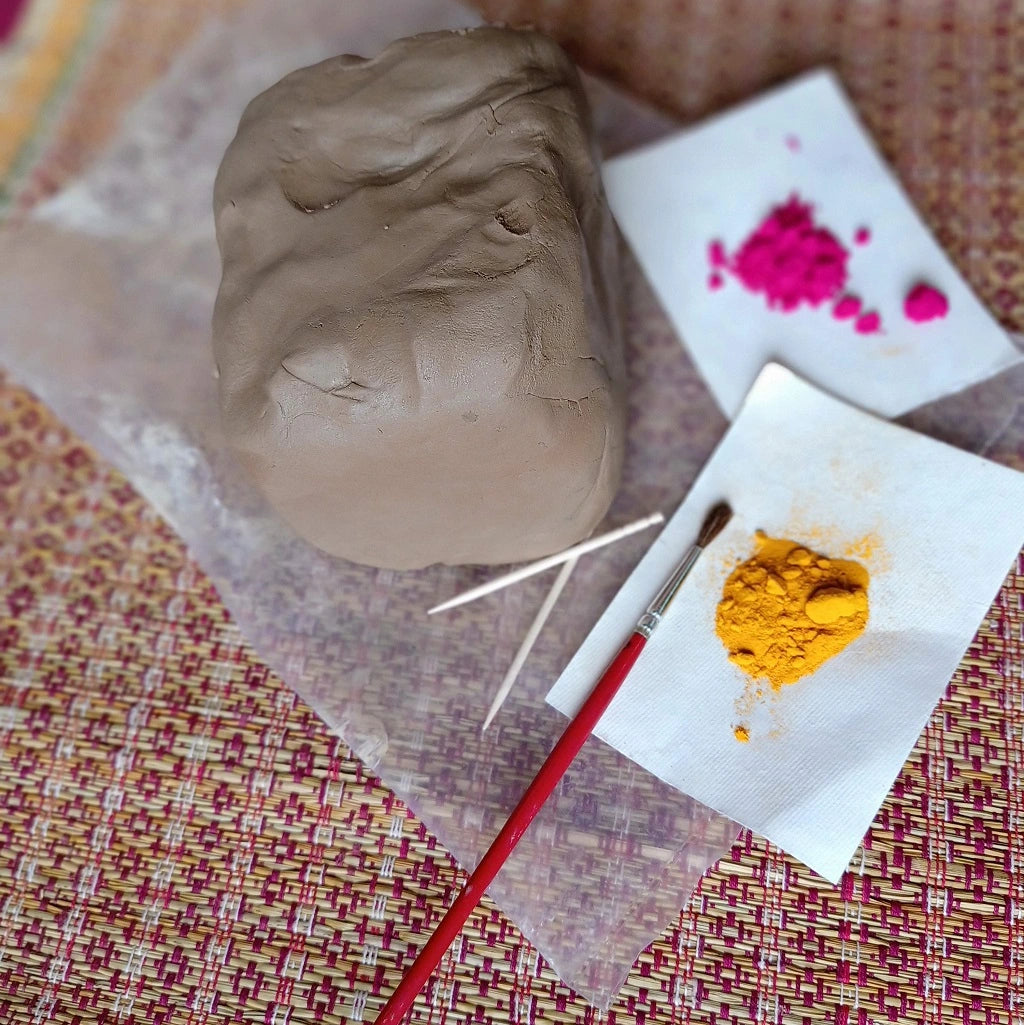 DIY Ganpati Idol Making Kit (delivery outside Delhi/NCR in minimum 3 days)