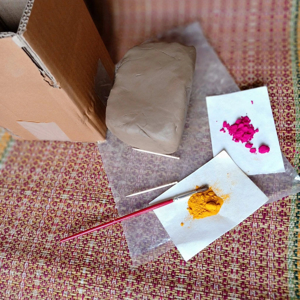 DIY Ganpati Idol Making Kit (delivery outside Delhi/NCR in minimum 3 days)