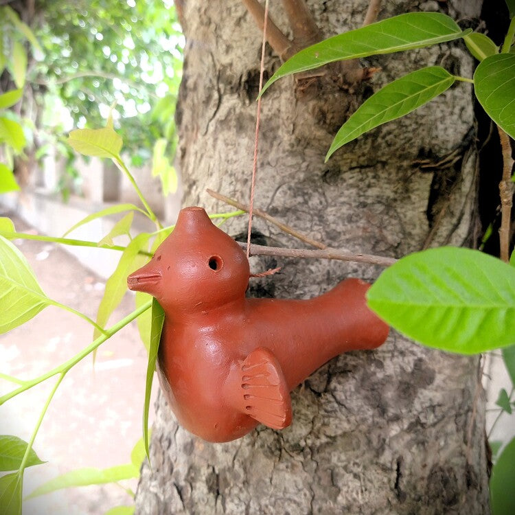 MP Terracotta Craft Bird Figurine