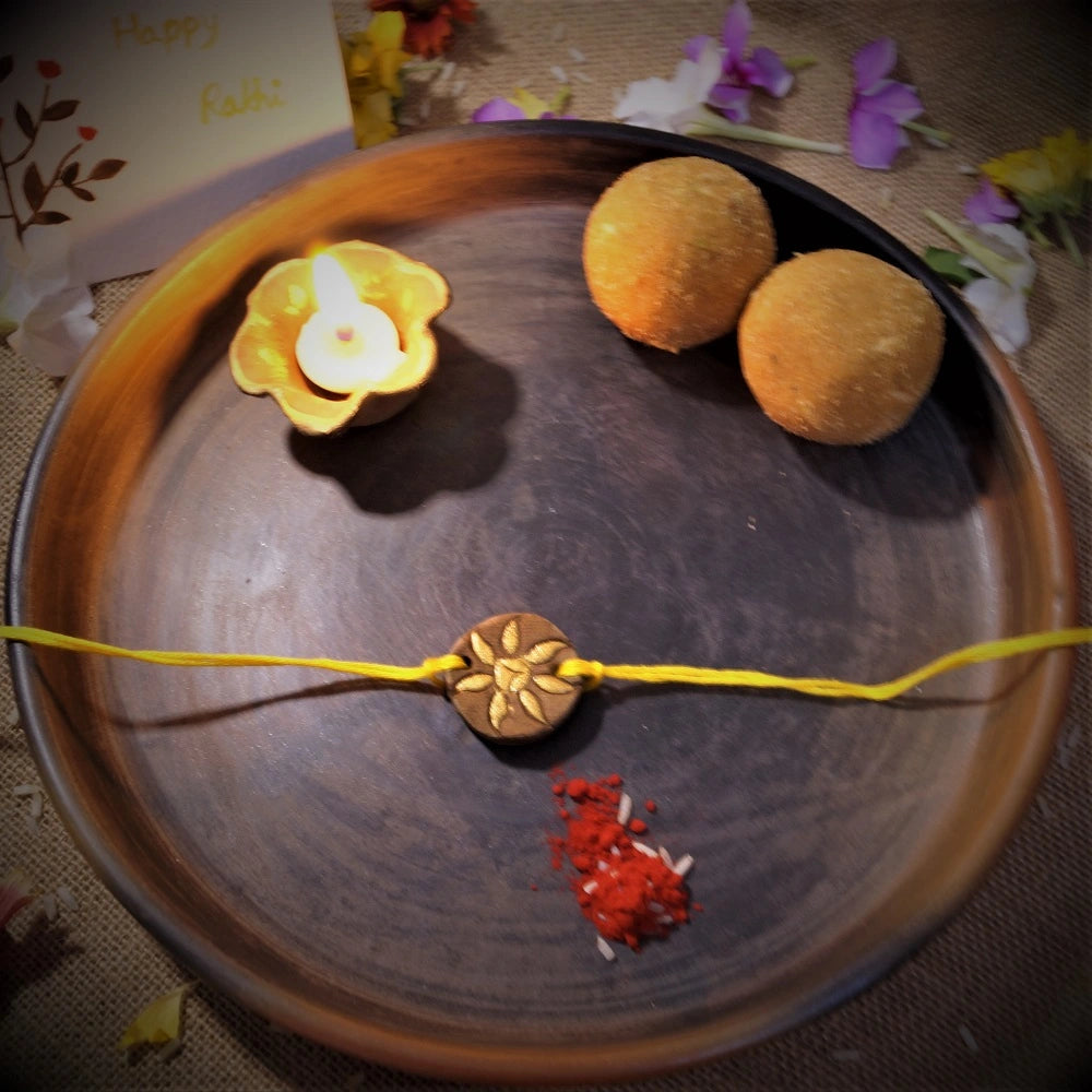 'Phool' Bio-degradable Clay Rakhi Hamper