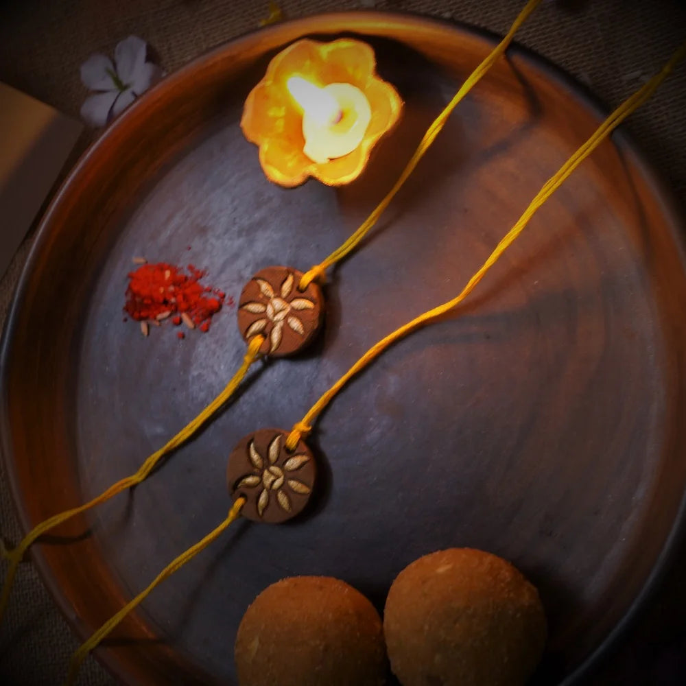 'Phool' Plantable Seed Rakhi Set