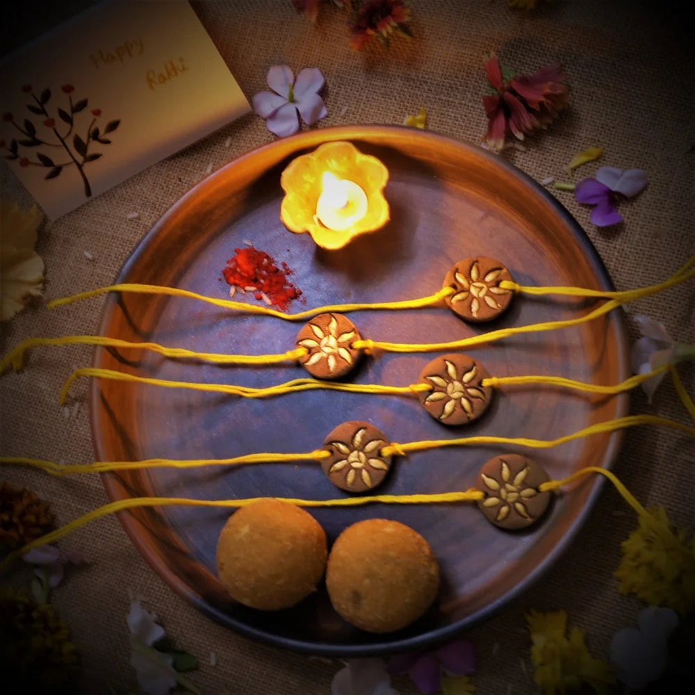 'Phool' Plantable Seed Rakhi Set