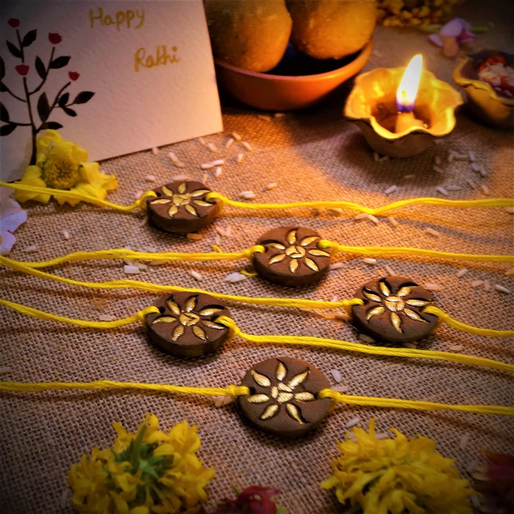 'Phool' Plantable Seed Rakhi Set