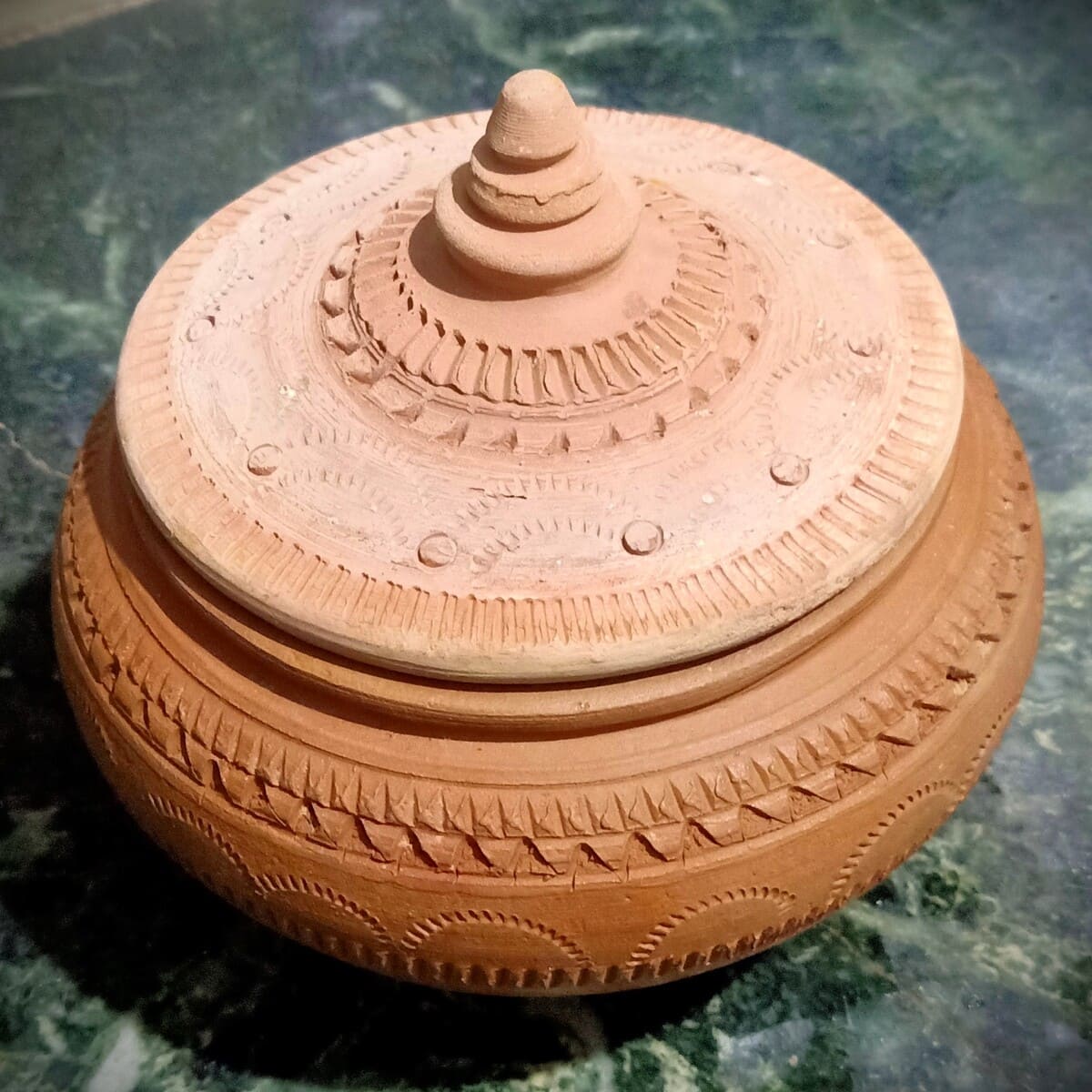 Pokaran Terracotta Pottery Dahi-Handi