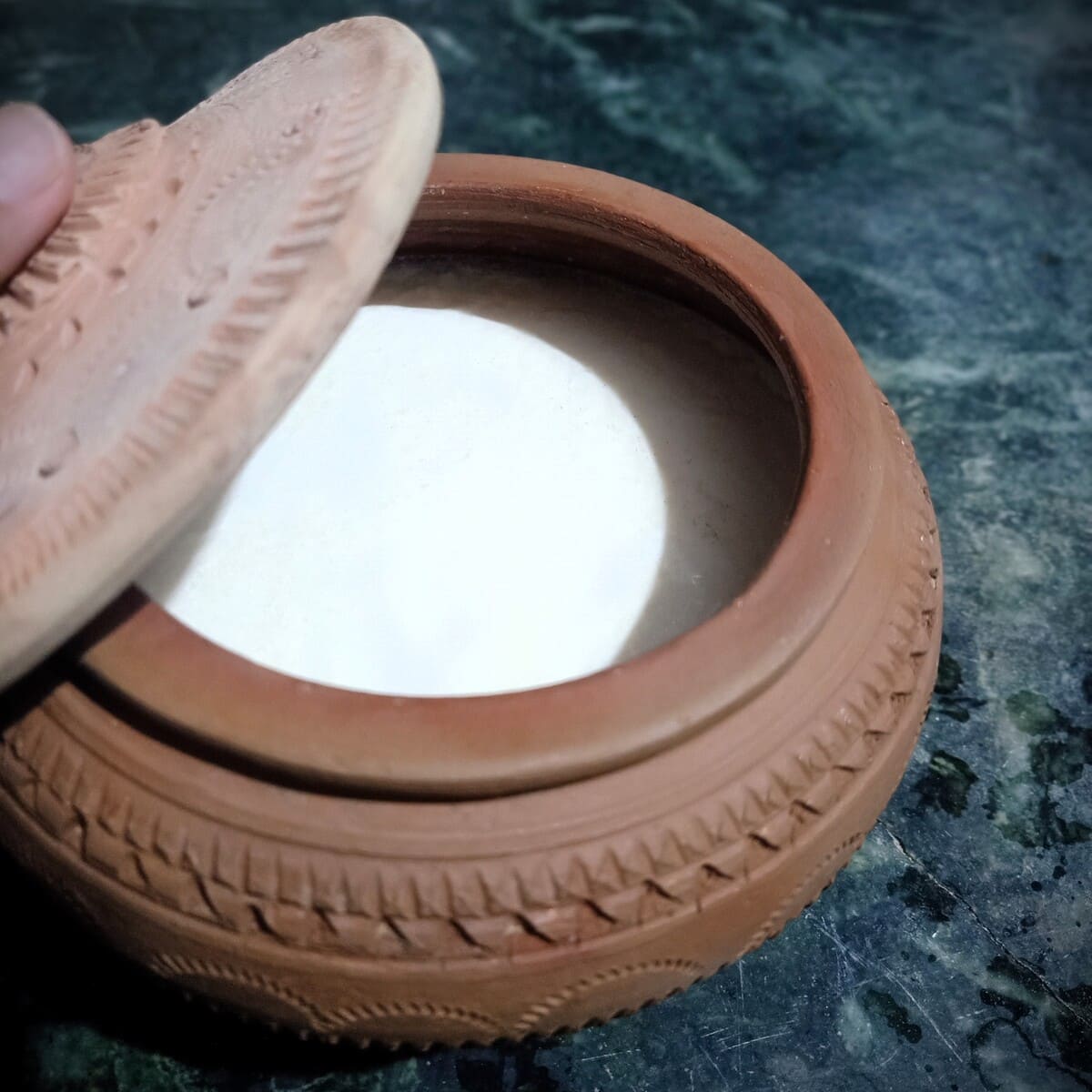 Pokaran Terracotta Pottery Dahi-Handi