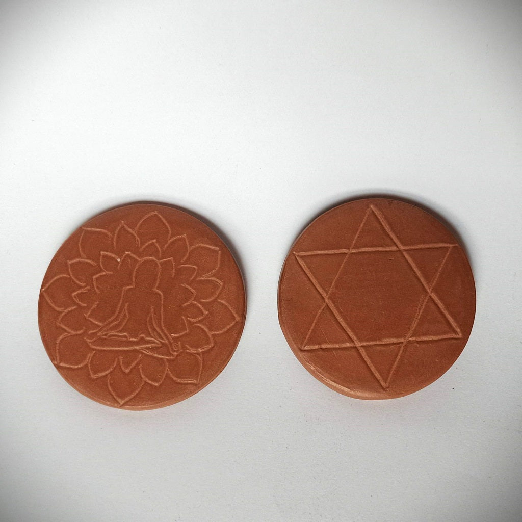 Round Paper-Weight cum Coaster