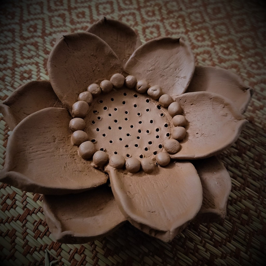 3-D Lotus Incense Stick Holder