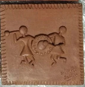 Terracotta Warli Art Inspired Wall Frame
