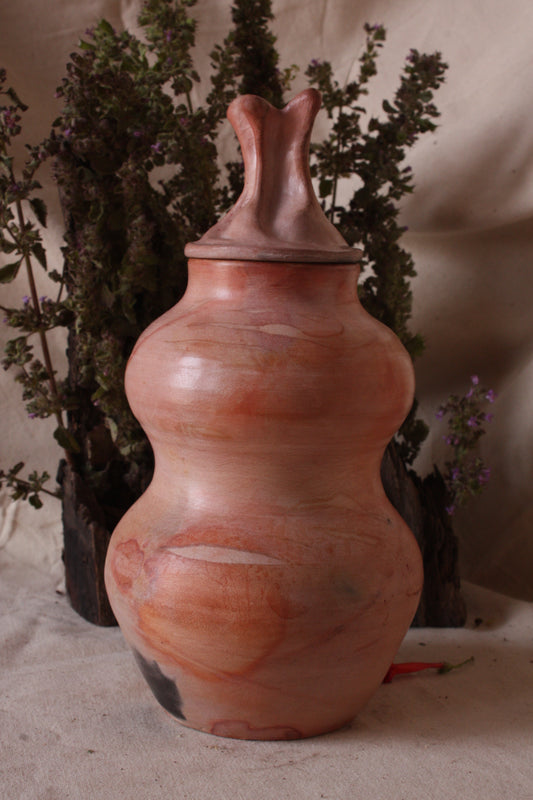 Pitfire Medium Pot With Lid 75
