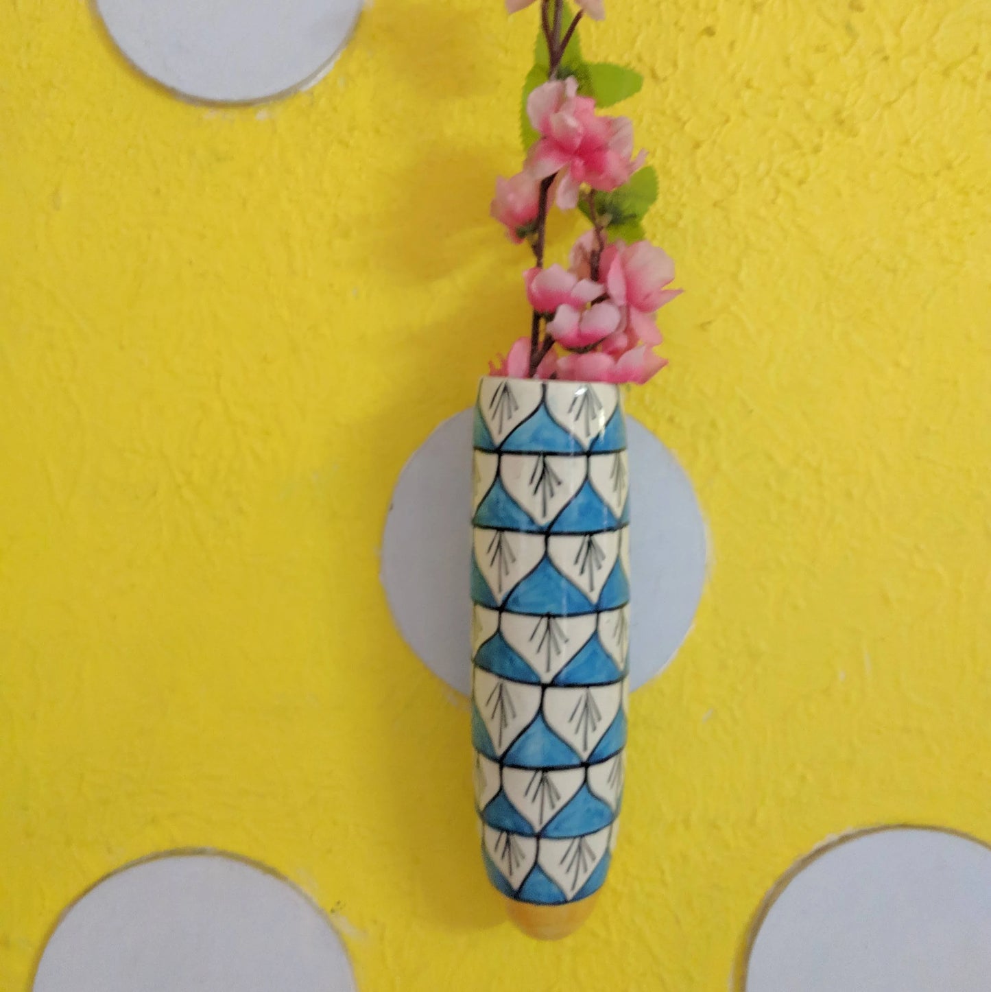 Jaipur blue pottery Hanging planter