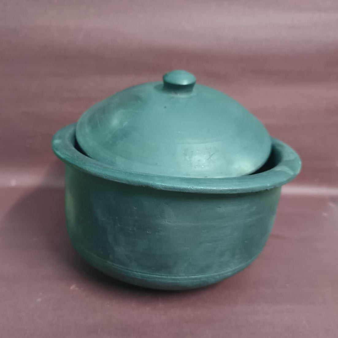 Sawai Madhopur Black Pottery Cooking Pot (Bhagoni)