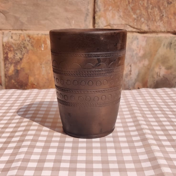 Sawai Madhopur Black Pottery Tumbler 1