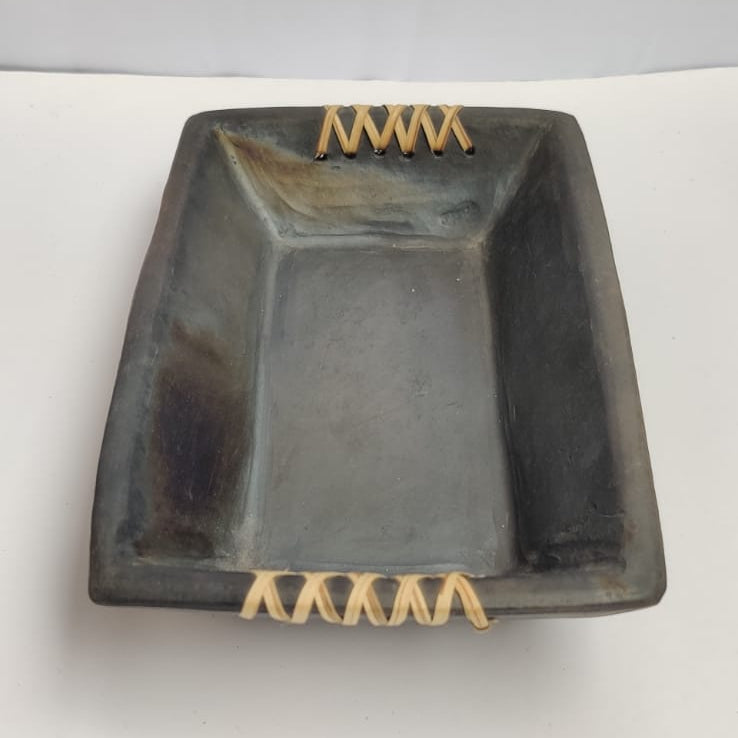 Longpi Black Pottery Snack Platter