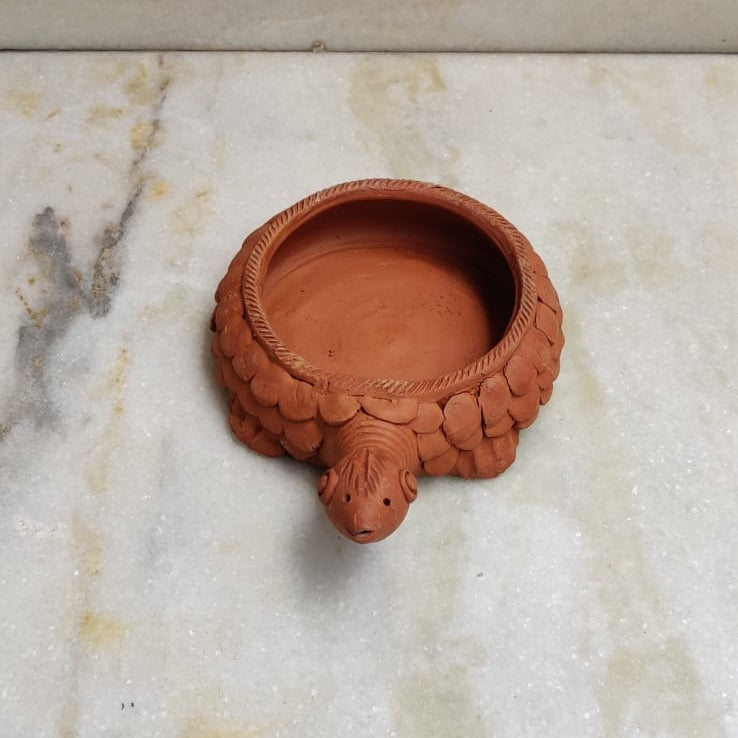 Handcrafted Tortise Uruli Molela Terracotta Mural Craft