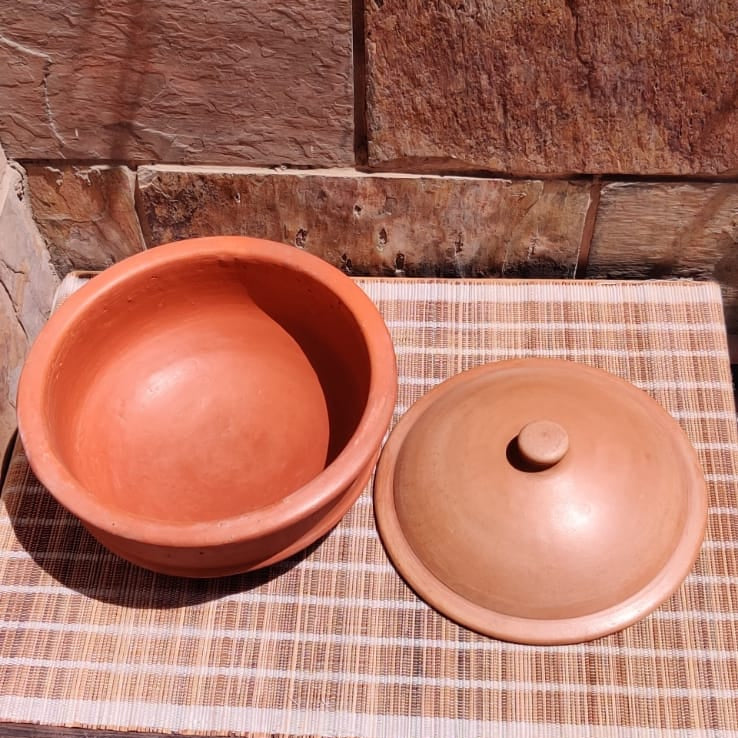 Terracotta Cooking Pot Large