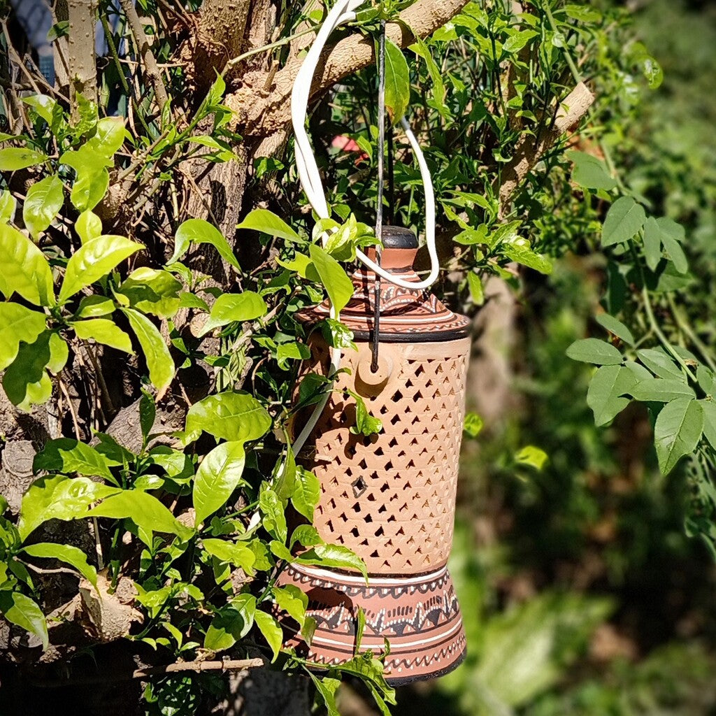 Kutch Hand-Painted Cutwork Lantern