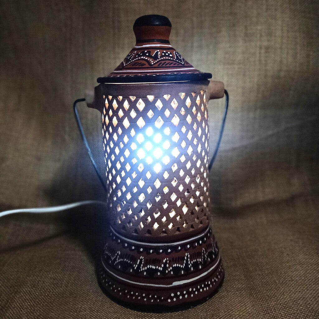 Kutch Hand-Painted Cutwork Lantern